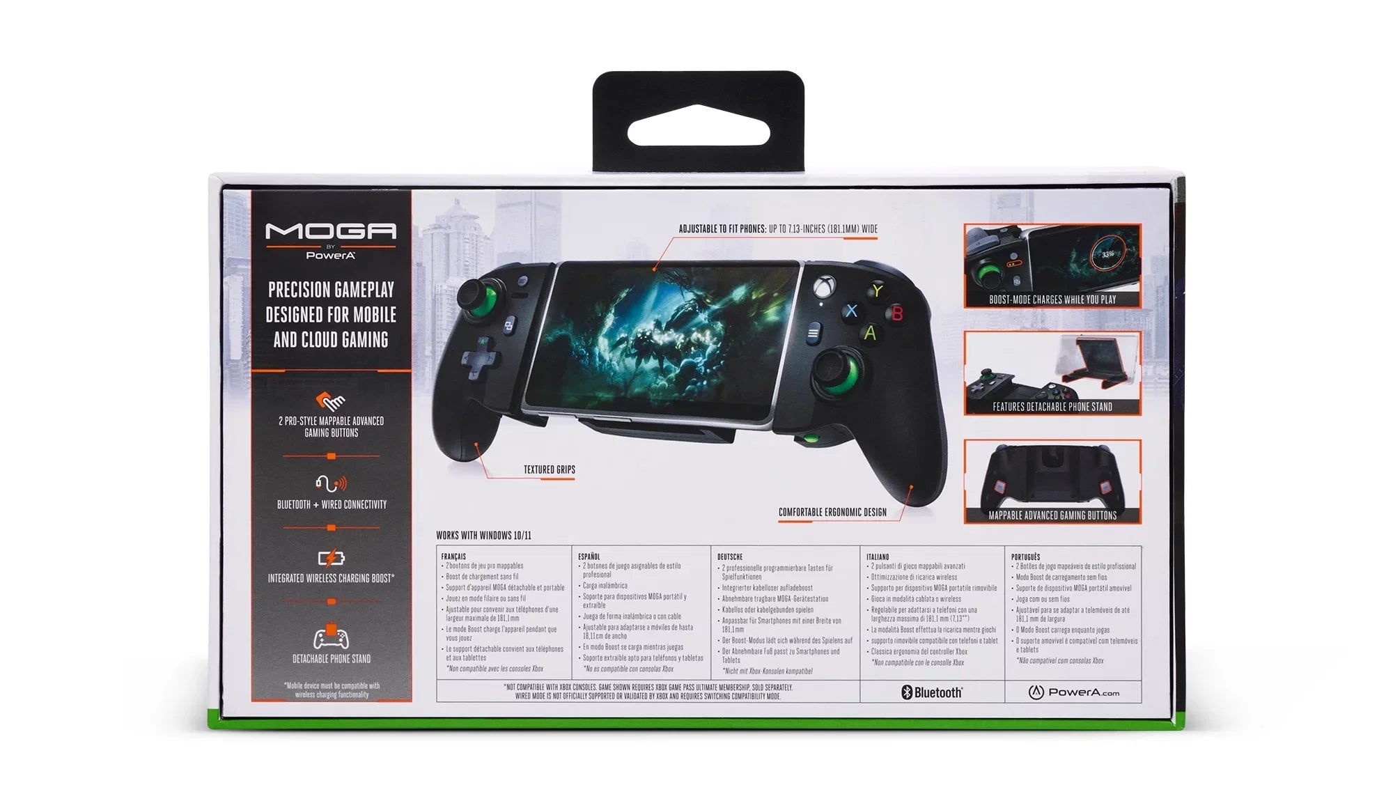 PowerA MOGA XP7-X Plus Bluetooth Controller for Mobile & Cloud Gaming on Android/PC