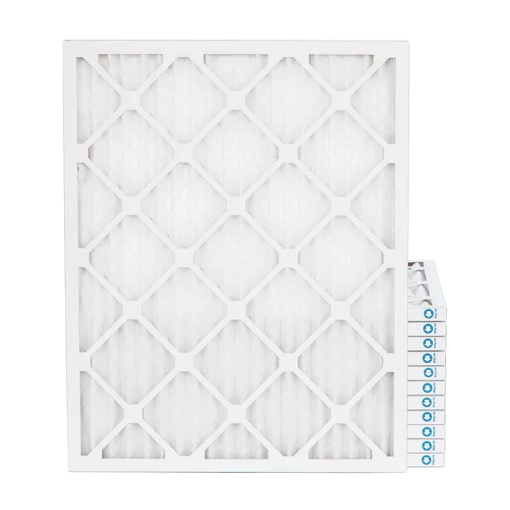 Pamlico Air 20x24x1 MERV 8 Pleated AC Furnace Air Filters. Case of 12. Actual Size: 19-1/2 x 23-1/2 x 3/4
