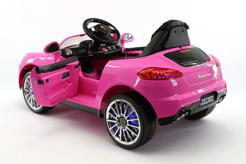 Moderno Kids Pink 12 V Kiddie Roadster Powered Ride-On