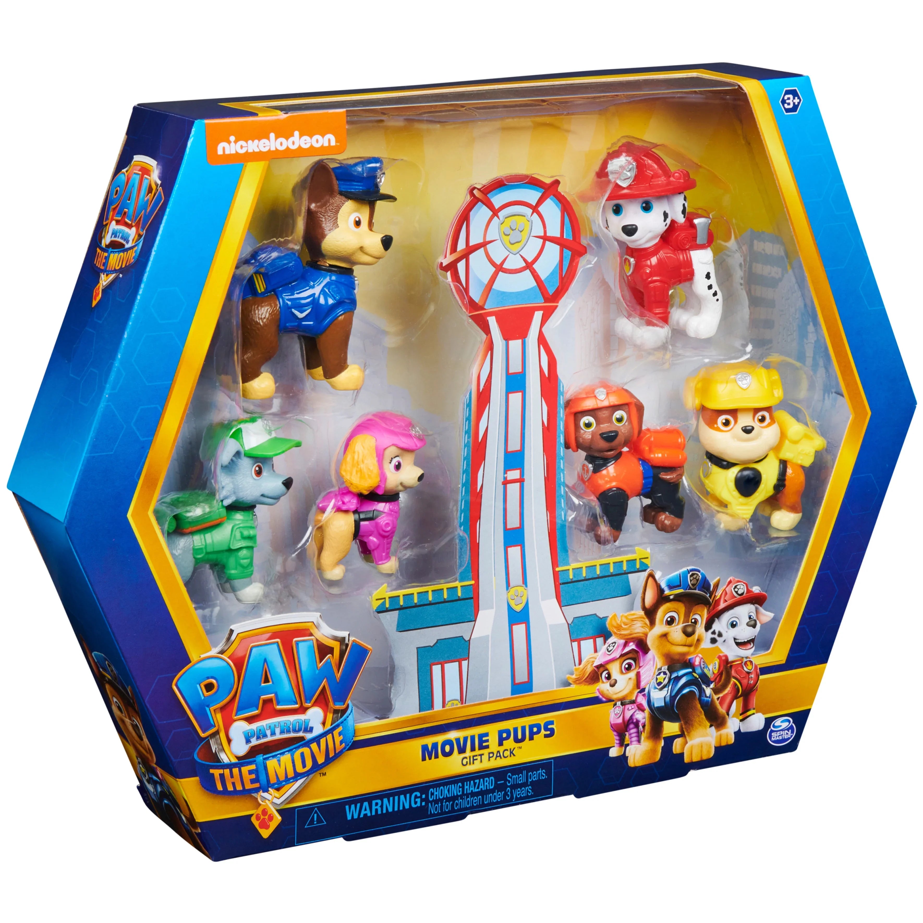 PAW Patrol Movie Action Figure Set for Ages 3 and Up