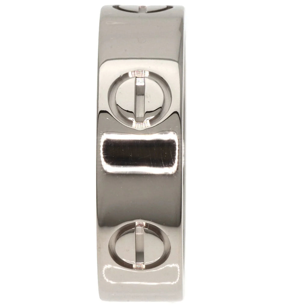 Pre-Owned Cartier Love Ring #51 Ring, 18K White Gold, Women's, CARTIER (Good)