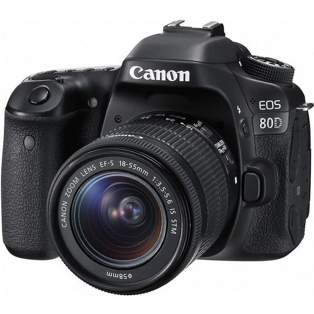 Canon EOS 80D DSLR Camera with 18-55mm Lens + 16GB Expo Advanced Kit