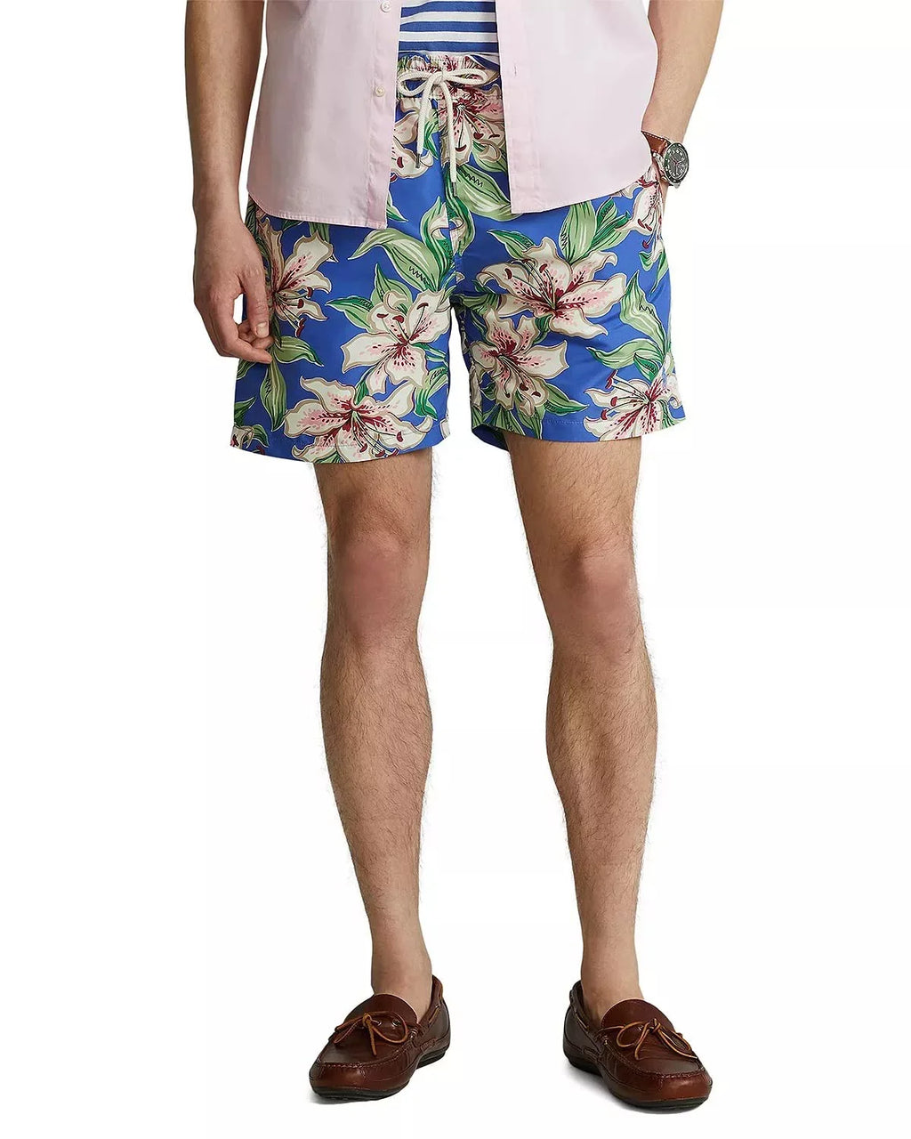 Polo Ralph Lauren Men's Traveler Floral Classic Swim Trunk Assorted Size Small