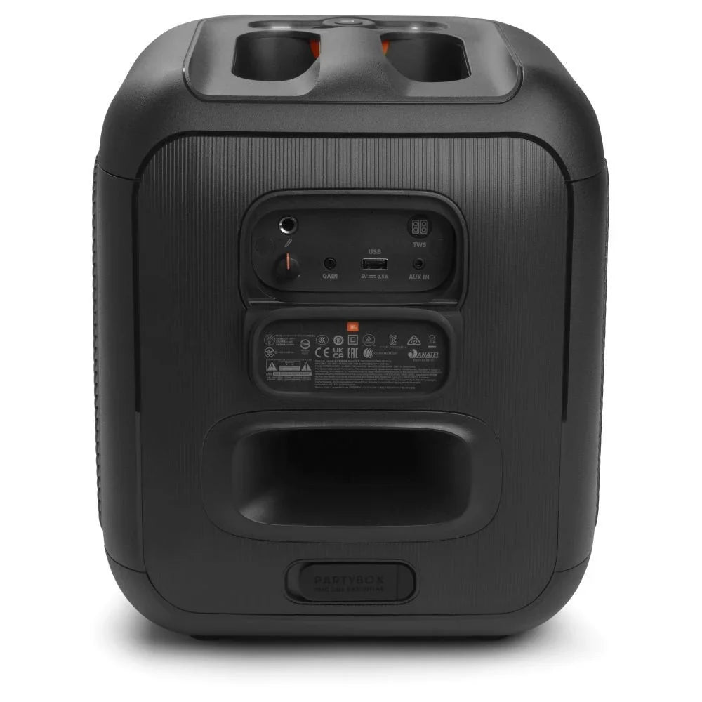 JBL Partybox Encore Essential Portable Compact Party Speaker w LED+Wireless Mics