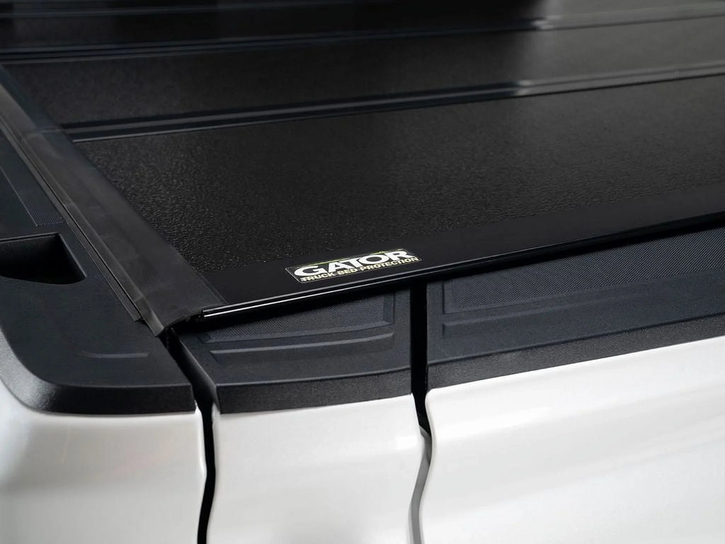 Gator by RealTruck FX Hard Folding Cover Truck Bed Tonneau Cover | 8828337 | Compatible with 2021-2024 Ford F-150 6.7ft 6in