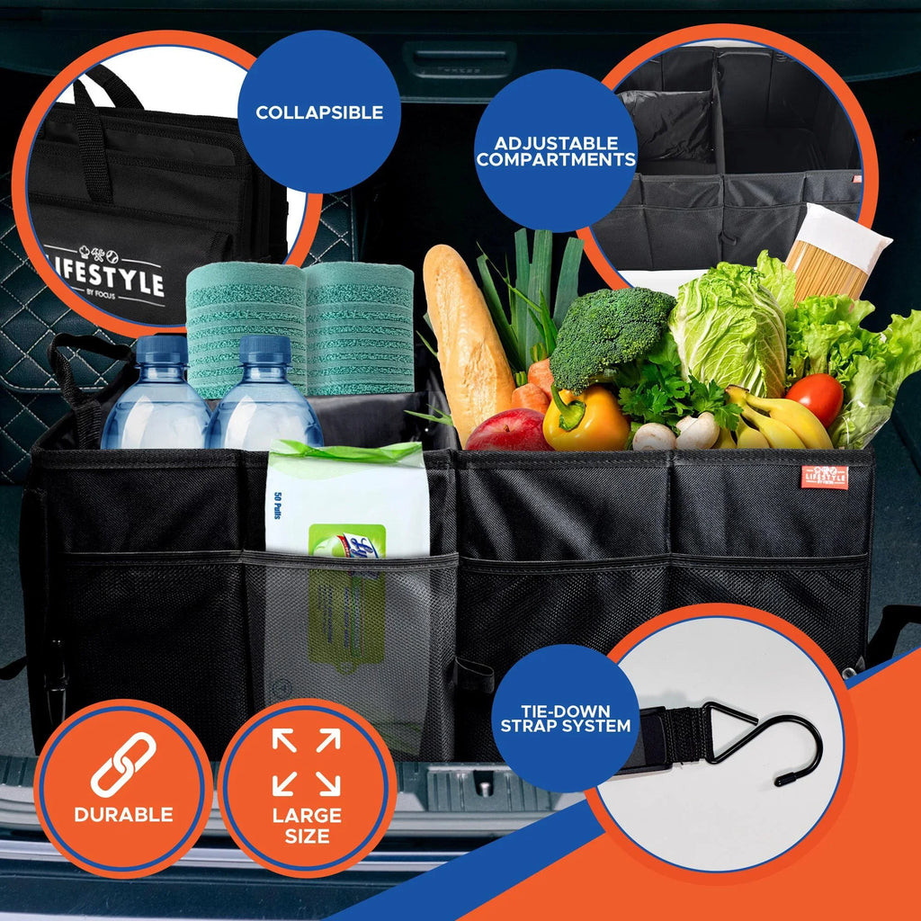 Lifestyle by Focus Car Organizer and Vacuum Set