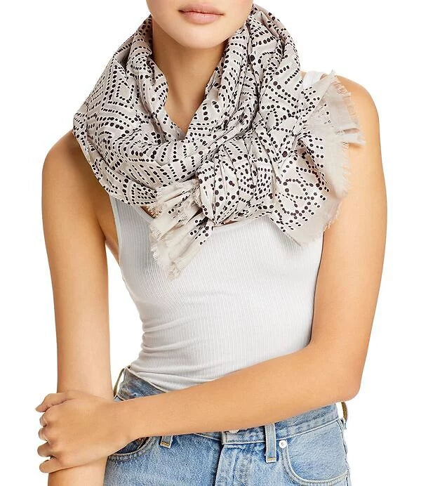 Echo Batik Medallion Wrap, Beige