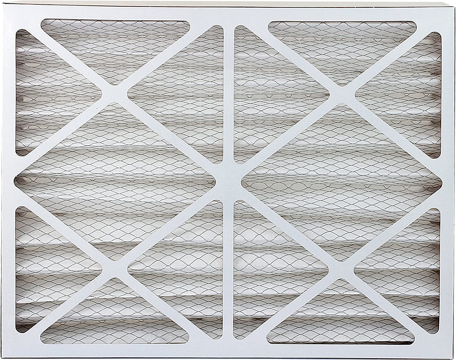 Filterbuy 20x25x4 MERV 13 Pleated HVAC AC Furnace Air Filters (3-Pack)