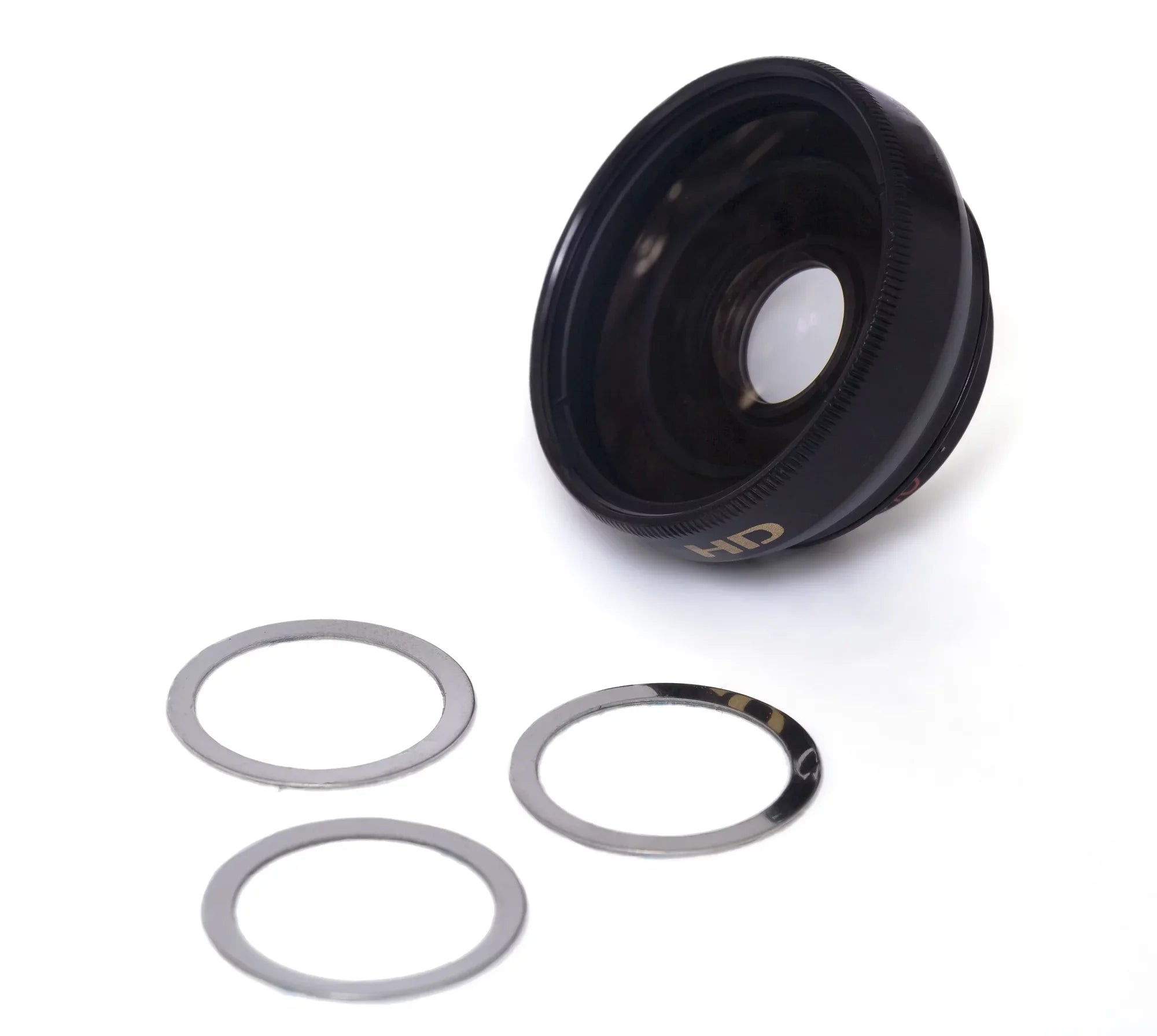 JVC PICSIO GC-FM2BUS 0.45x Wide Angle Lens (HD) Chrome Finish W/ Macro (Modification Style) Magnetic Type.