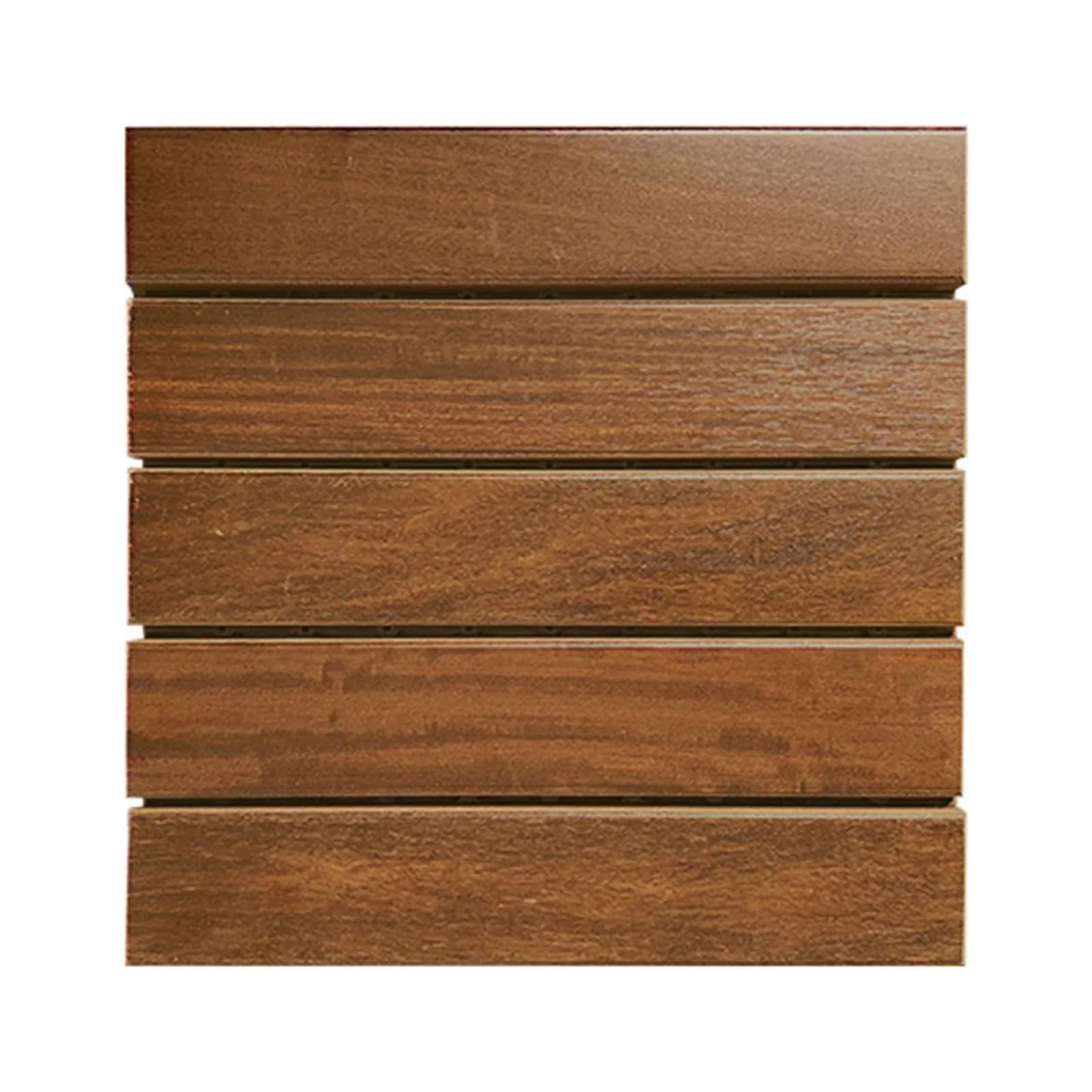 Outdoor Flooring Wooden Flooring Puzzle Interlocking Balcony Flooring Interlocking Deck Tiles for Outside Garden Balcony Walkway Indoor