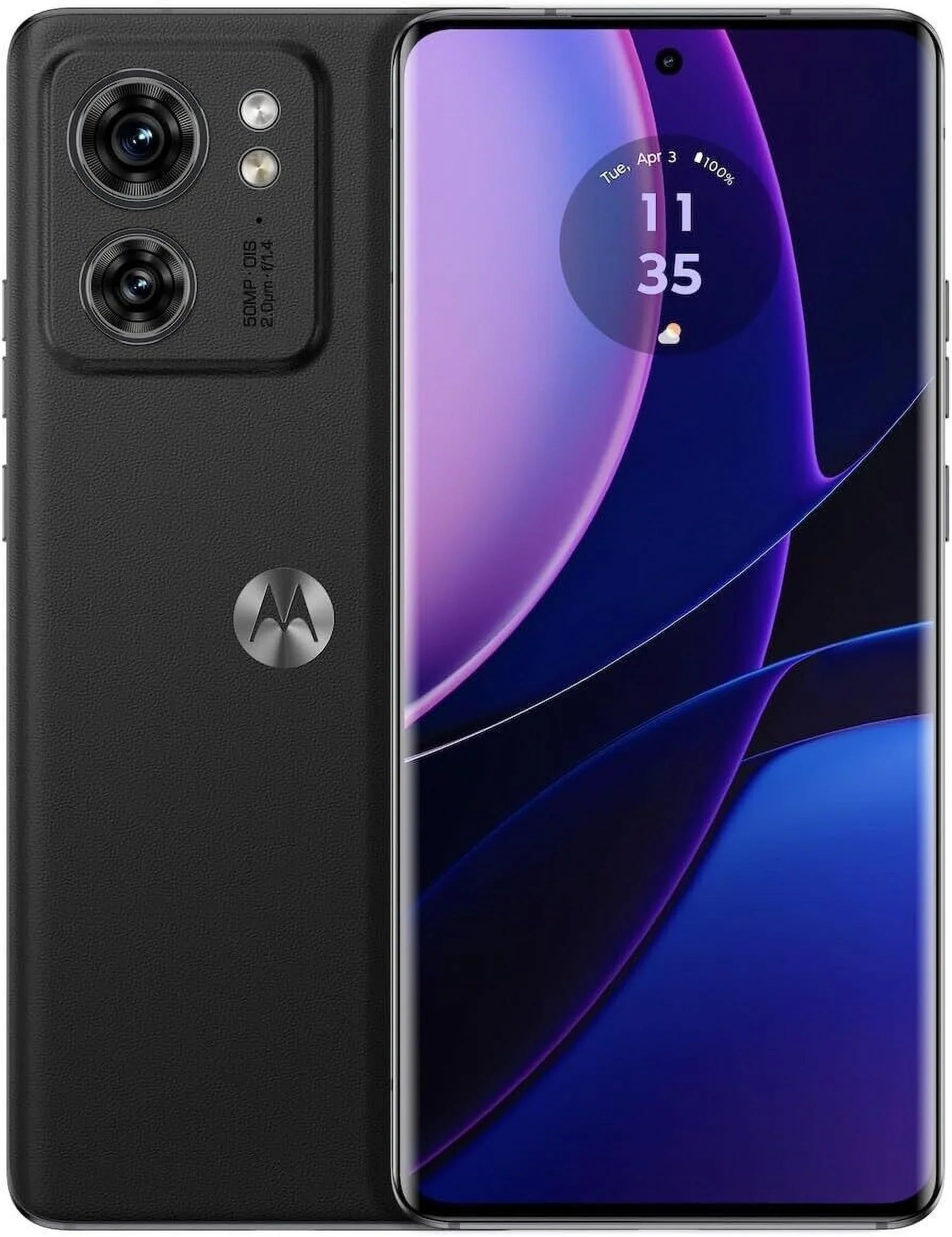 Motorola Edge | 2023 | Unlocked | Made for US 8/256GB | 50MP Camera | Eclipse Black Smartphone Cell Phone